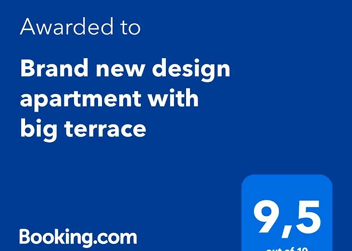 Uma - Design With Big Terrace * Kaštela